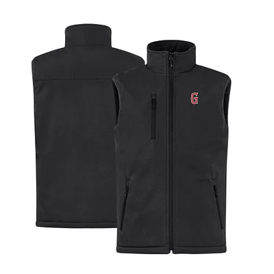 Men's Cutter & Buck  Black Greenville Drive Clique Equinox Insulated Softshell Vest