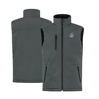 Men's Cutter & Buck  Steel Hartford Yard Goats Clique Equinox Insulated Softshell Vest