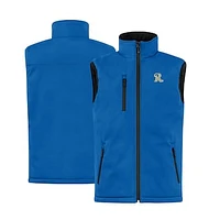 Men's Cutter & Buck  Royal Frisco RoughRiders Clique Equinox Insulated Softshell Vest