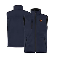 Men's Cutter & Buck  Navy Las Vegas Aviators Clique Equinox Insulated Softshell Vest