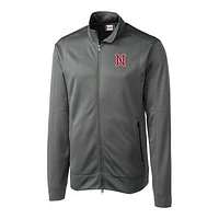 Men's Cutter & Buck  Gray Nashville Sounds Clique Helsa Performance Full-Zip Knit Jacket