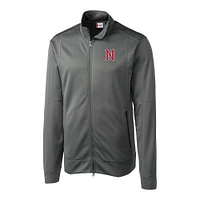 Men's Cutter & Buck  Gray Nashville Sounds Clique Helsa Performance Full-Zip Knit Jacket