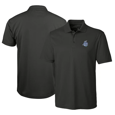 Men's Cutter & Buck  Gray Hartford Yard Goats Clique Ice Pique Tech Polo
