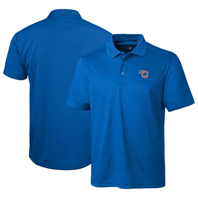 Men's Cutter & Buck  Royal Iowa Cubs Clique Ice Pique Tech Polo