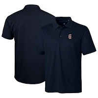 Men's Cutter & Buck  Navy Greenville Drive Clique Ice Pique Tech Polo