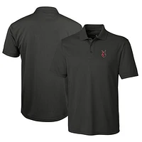 Men's Cutter & Buck  Gray Indianapolis Indians Clique Ice Pique Tech Polo