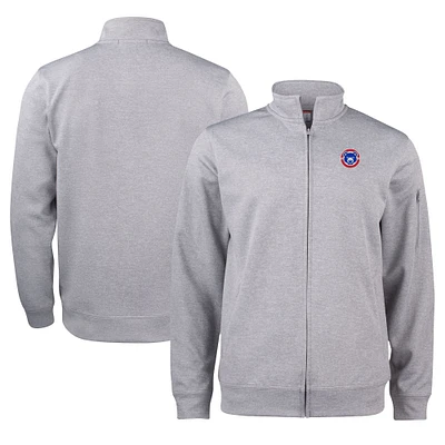 Unisex Cutter & Buck Gray South Bend Cubs Clique Lift Eco Performance Full-Zip Jacket
