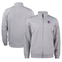 Unisex Cutter & Buck Gray South Bend Cubs Clique Lift Eco Performance Full-Zip Jacket