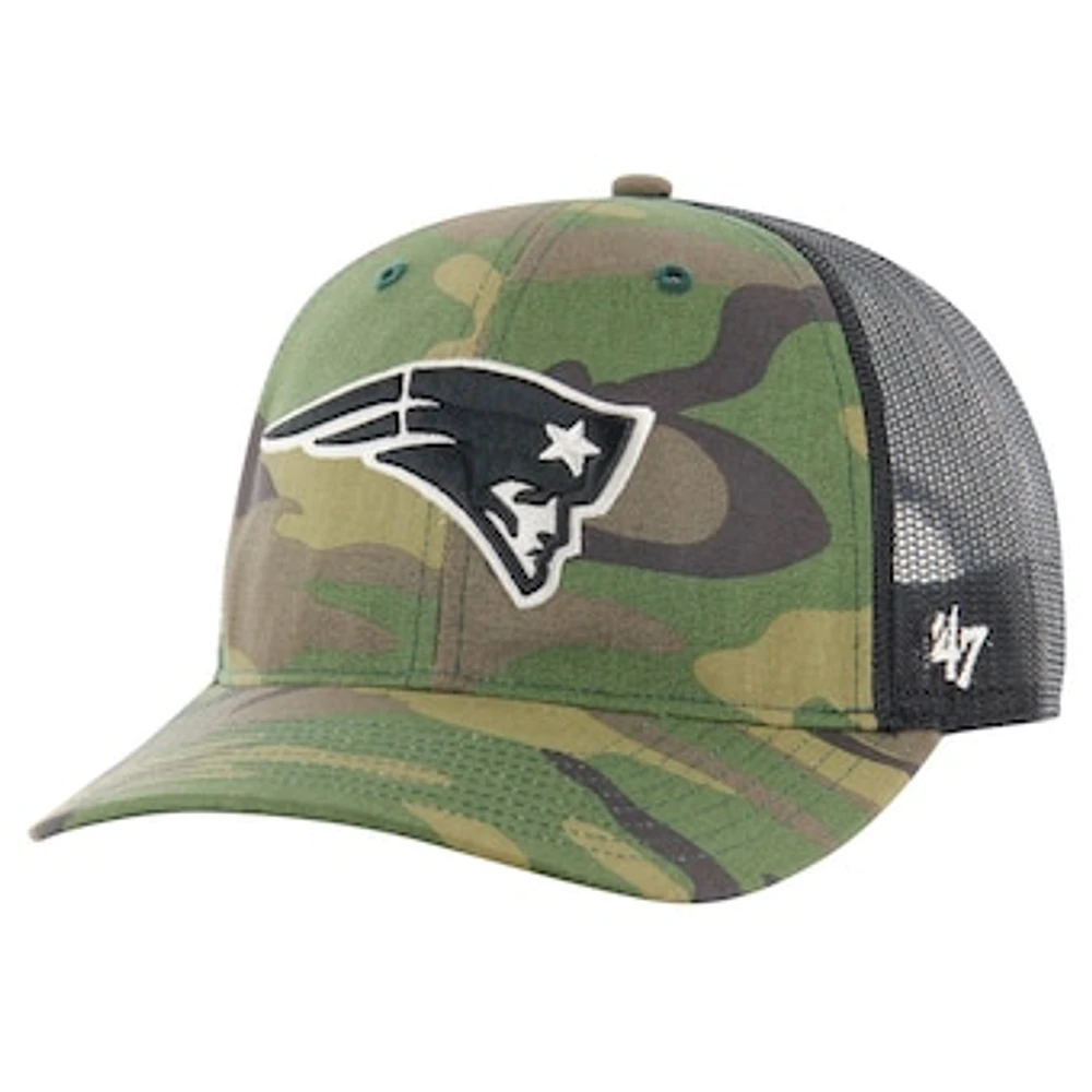 Men's '47 Camo New England Patriots Trucker Adjustable Hat