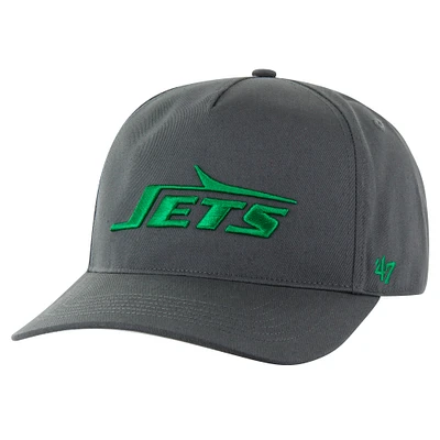 Men's '47 Charcoal New York Jets Hitch Adjustable Hat