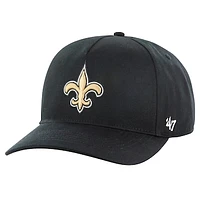 Men's '47 Black New Orleans Saints Hitch Adjustable Hat