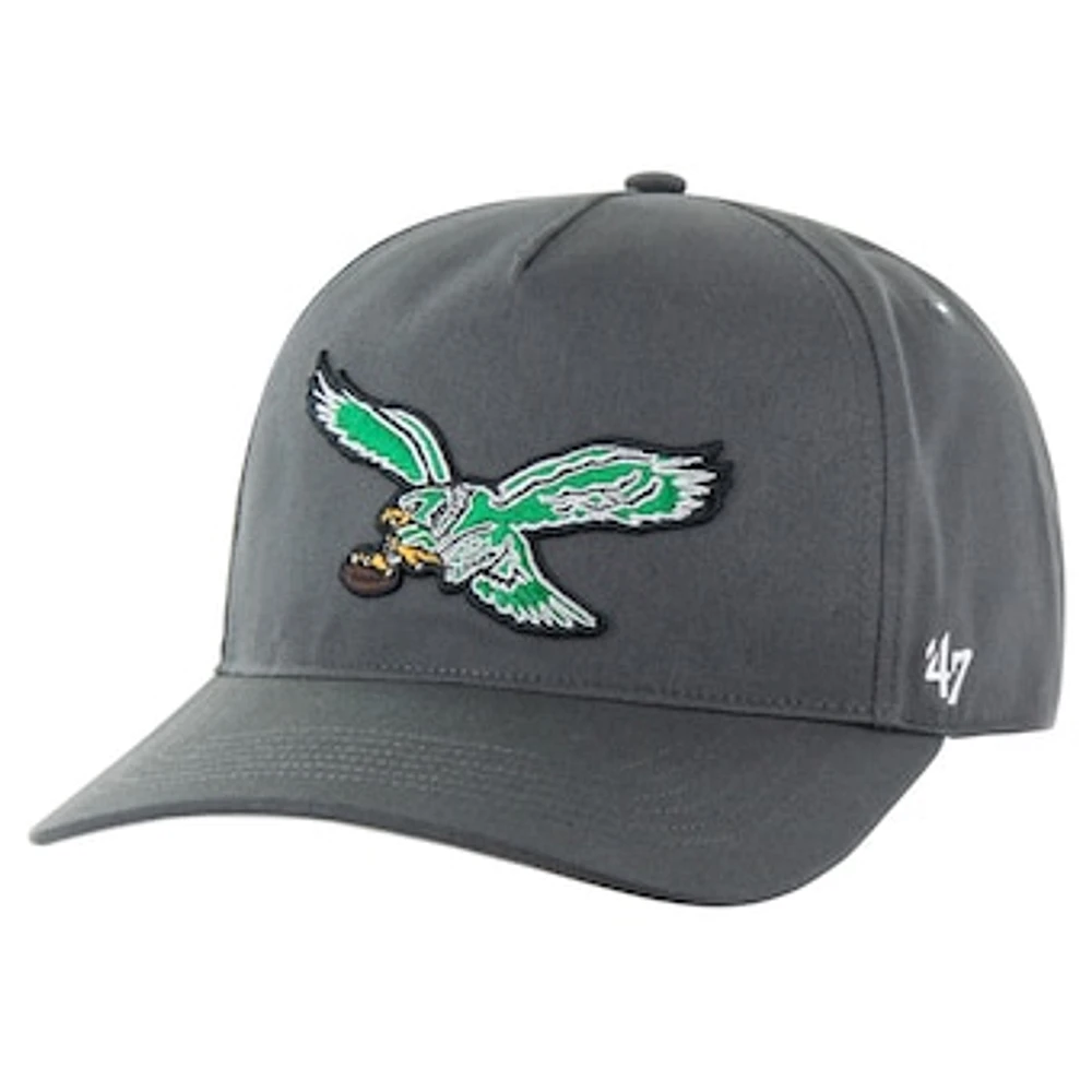 Men's '47 Charcoal Philadelphia Eagles Hitch Adjustable Hat