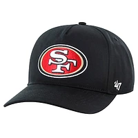 Men's '47 Black San Francisco 49ers Hitch Adjustable Hat