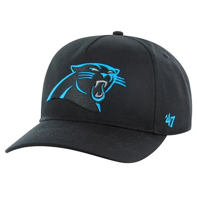 Men's '47 Black Carolina Panthers Hitch Adjustable Hat