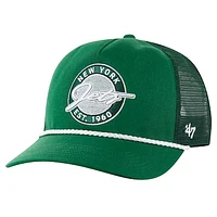 Men's '47 Green New York Jets Promenade Hitch Trucker Adjustable Hat