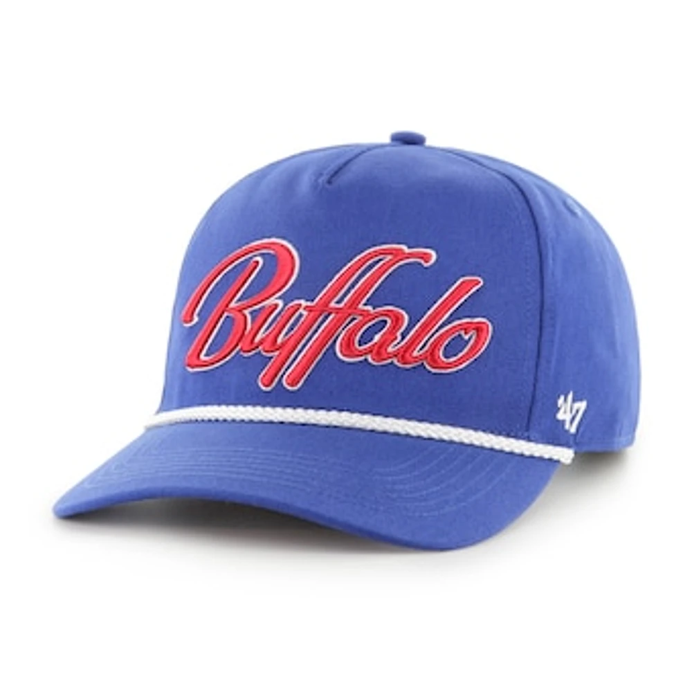 Men's '47 Royal Buffalo Bills Overhand Hitch Adjustable Hat