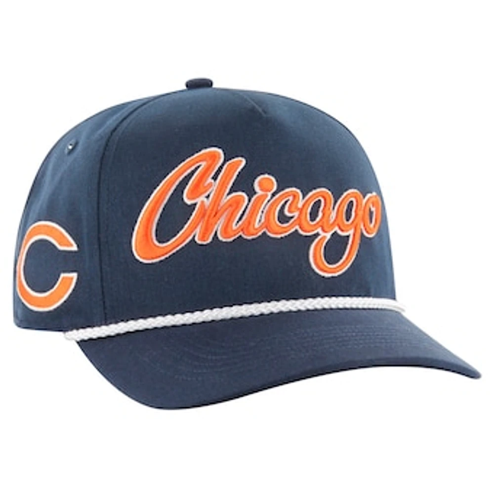 Men's '47 Navy Chicago Bears Overhand Hitch Adjustable Hat