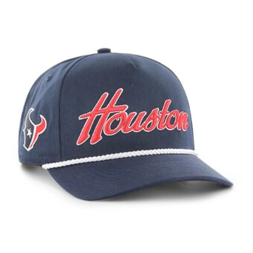 Men's '47 Navy Houston Texans Overhand Hitch Adjustable Hat