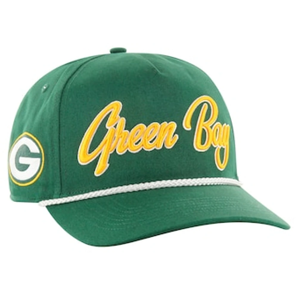 Men's '47 Green Green Bay Packers Overhand Hitch Adjustable Hat