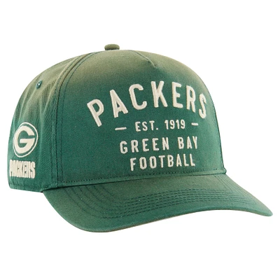 Men's '47 Green Green Bay Packers Dusted Laramie Unstructured Hitch Adjustable Hat