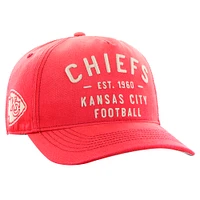 Men's '47 Red Kansas City Chiefs Dusted Laramie Hitch Adjustable Hat