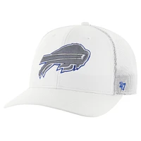 Men's '47 White Buffalo Bills Snowball Trophy Stretch Fit Hat