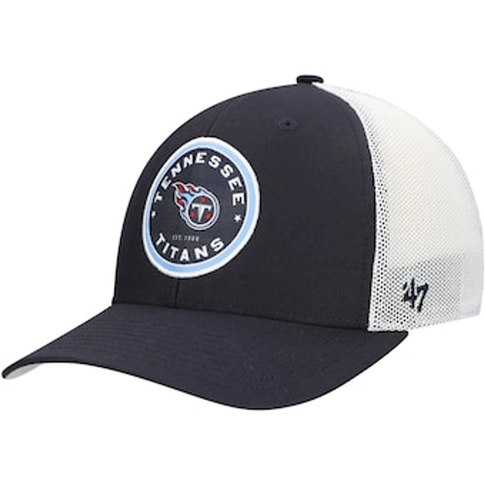 Men's '47 Navy Tennessee Titans Disclose Trophy Flex Hat