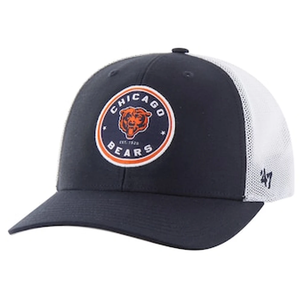 Men's '47 Navy Chicago Bears Disclose Trophy Stretch Fit Hat