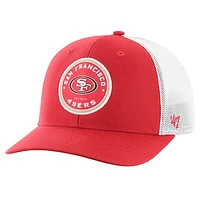 Men's '47 Scarlet San Francisco 49ers Disclose Trophy Stretch Fit Hat