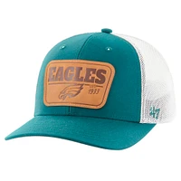 Men's '47 Midnight Green/White Philadelphia Eagles Thrash Trophy Flex Hat