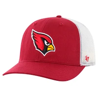 Men's '47 Cardinal/White Arizona Cardinals Team Unstructured Trucker Adjustable Hat