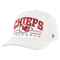 Men's '47 White Kansas City Chiefs Roscoe Hitch Rope Adjustable Hat