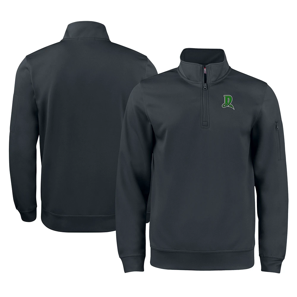 Unisex Cutter & Buck Dayton Dragons Clique Lift Eco Performance Half-Zip Pullover Top