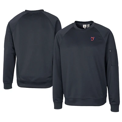Unisex Cutter & Buck Navy Jacksonville Jumbo Shrimp Clique Lift Eco Performance Sweatshirt