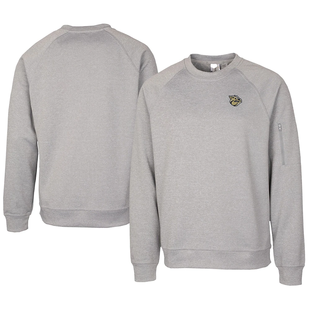 Unisex Cutter & Buck Gray Lehigh Valley IronPigs Clique Lift Eco Performance Sweatshirt