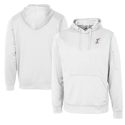 Unisex Cutter & Buck White Albuquerque Isotopes Clique Lift Eco Performance Pullover Hoodie Sweatshirt