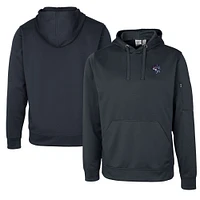 Unisex Cutter & Buck Navy Binghamton Rumble Ponies Clique Lift Eco Performance Pullover Hoodie Sweatshirt