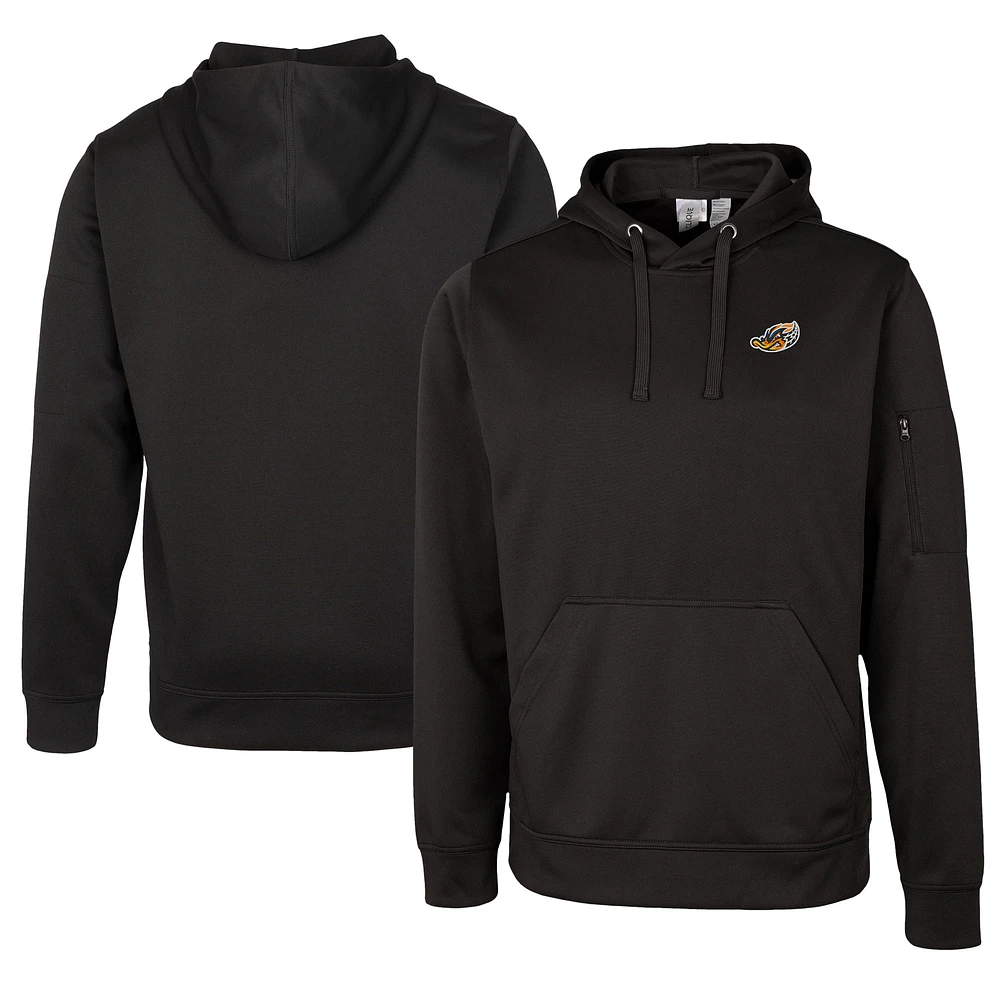 Unisex Cutter & Buck Akron RubberDucks Clique Lift Eco Performance Pullover Hoodie Sweatshirt