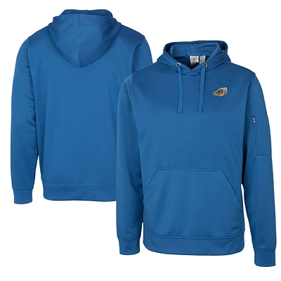 Unisex Cutter & Buck Royal Akron RubberDucks Clique Lift Eco Performance Pullover Hoodie Sweatshirt