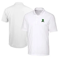Men's Cutter & Buck  White Dayton Dragons Clique Spin Eco Performance Pique Polo