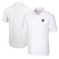 Men's Cutter & Buck  White El Paso Chihuahuas Clique Spin Eco Performance Pique Polo
