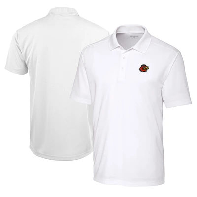 Men's Cutter & Buck  White Rochester Red Wings Clique Spin Eco Performance Pique Polo