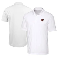 Men's Cutter & Buck  White Sacramento River Cats Clique Spin Eco Performance Pique Polo