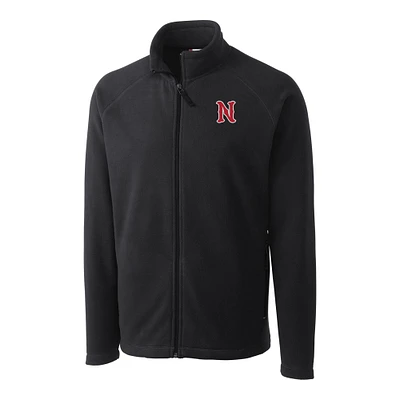 Men's Cutter & Buck  Charcoal Nashville Sounds Clique Summit Performance Fleece Full-Zip Jacket