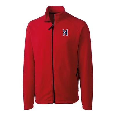Men's Cutter & Buck  Red Nashville Sounds Clique Summit Performance Fleece Full-Zip Jacket