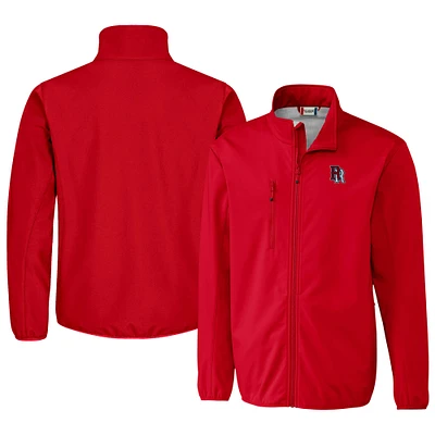 Men's Cutter & Buck Round Rock Express Clique Trail Eco Stretch Softshell Full-Zip Jacket