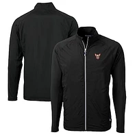 Men's Cutter & Buck El Paso Chihuahuas Adapt Eco Knit Hybrid Recycled Full-Zip Jacket