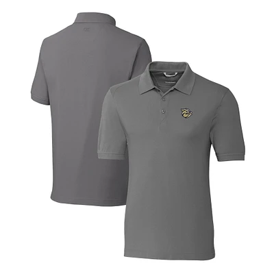 Men's Cutter & Buck Lehigh Valley IronPigs DryTec Advantage Tri-Blend Pique Polo