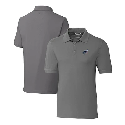Men's Cutter & Buck Reading Fightin Phils DryTec Advantage Tri-Blend Pique Polo