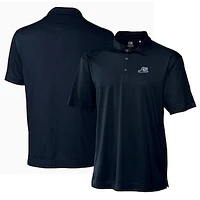 Men's Cutter & Buck Navy West Michigan Whitecaps DryTec Genre Textured Solid Polo